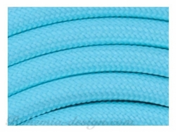 Světle modrý textilní kabel  CYSY 2x0,75
