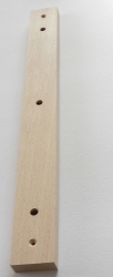 Dřevěná stropní krytka obdélníková pro 3 žárovky 