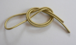 Kabel s kovovým opletem bronzový 2x0,75 