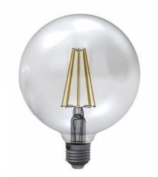 Retro žárovka LED G125-12WW-240V-12W-E27