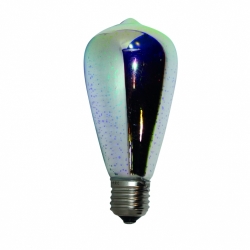 LED žárovka 3D-230V-E27 
