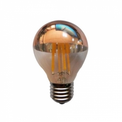 Žárovka LED G45-689-240V-4W-E27-zlatý vrchlík