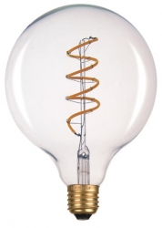 Retro žárovka LED G125-6S-240V-6W-E27 